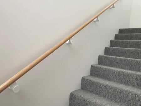 Icon Handrail Bracket Kit - Matt Black, Polish, Satin & Matt White - Image 5