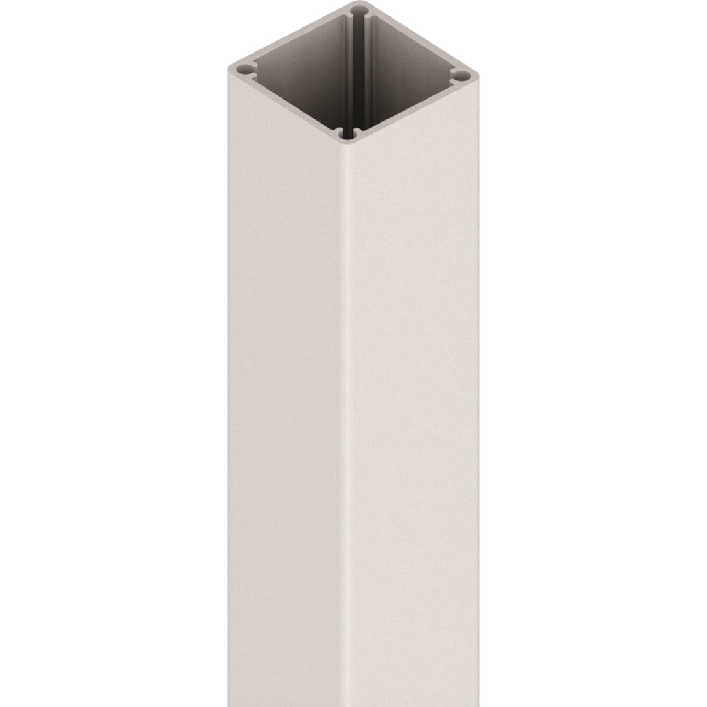 65 x 65mm Heavy Duty Aluminium Post - Fences Galore DIY Glass Fencing