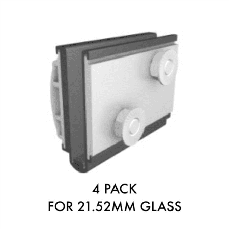 Versa-Tilt Heavy Duty– Pressure Plate Kit (suits 21.52mm thick glass)